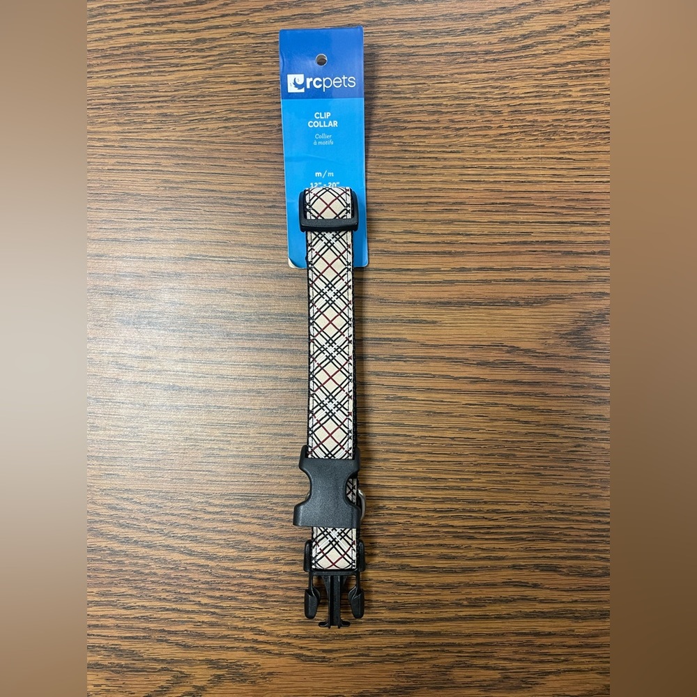 Puppy Clip Collar - Tan